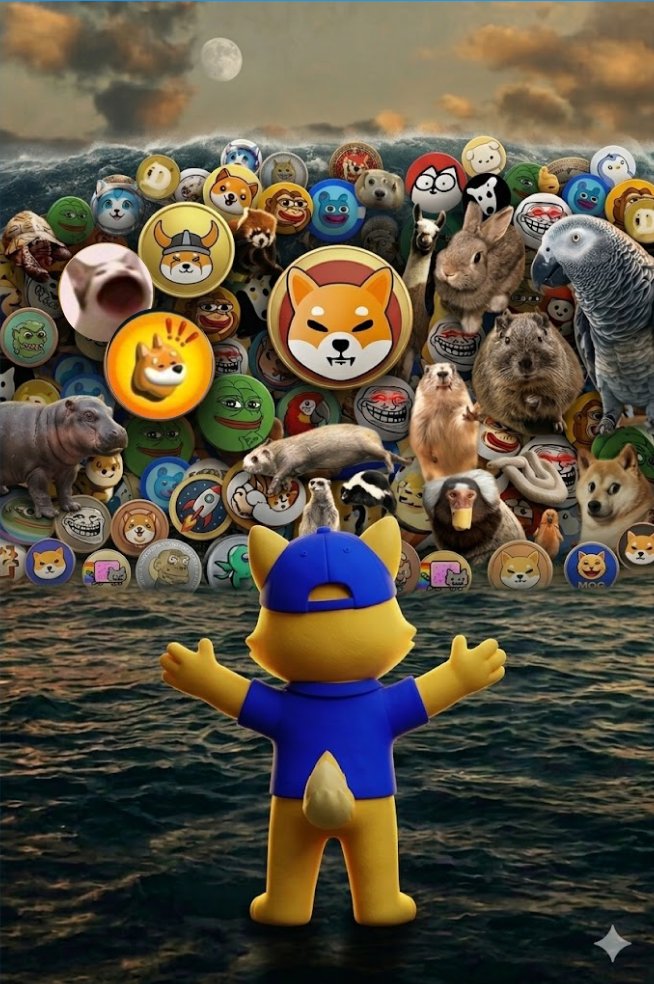 BYDFiAlpha's tweet photo. Brace for the Meme Tsunami! 🌊
#MoonX #MemeSeason #Altcoins https://t.co/FIYIspbwNu