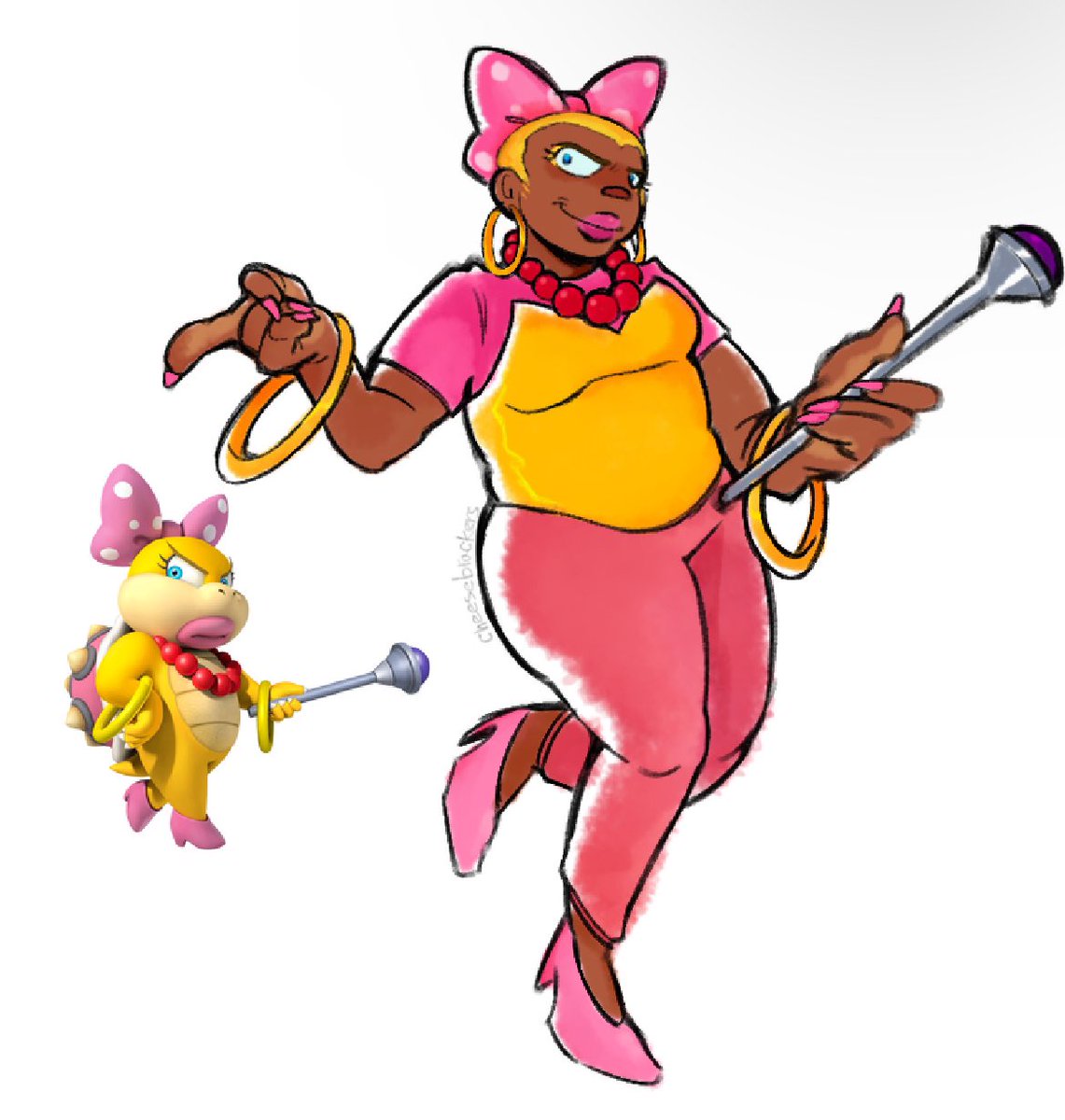 Cheesebrackers's tweet image. Second on the board: Wendy ^_^

#koopalings #wendyokoopa #smb 🎨