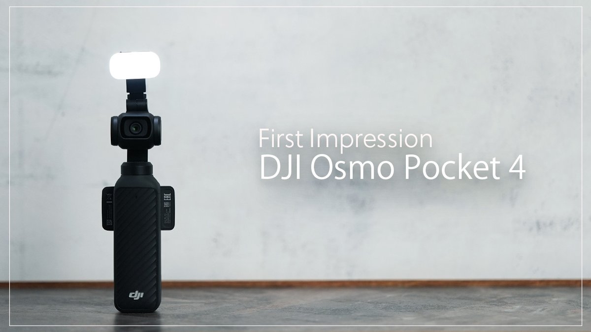 mapcamera's tweet image. いつもご愛顧ありがとうございます。

🔴新着YouTubeのご紹介

【First Impression】驚きの進化を遂げた『DJI Osmo Pocket 4』
youtu.be/jk8wPrtzmuo

新たに搭載された新機能を実際に試しながら、このカメラの魅力をご紹介します。 ぜひ、最後までご覧ください。

#dji #osmopocket #mapcamera