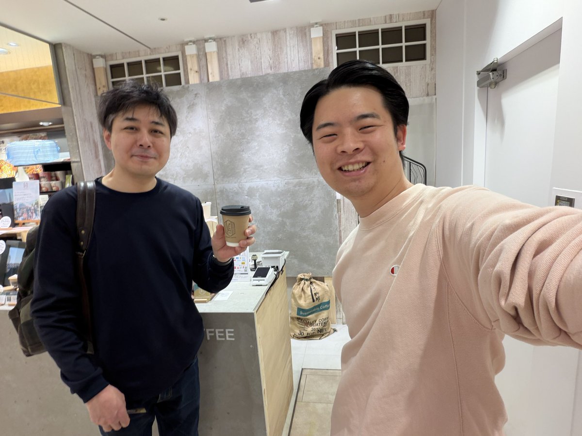 酒井 涼旦郎 @厚木珈琲 tweet media
