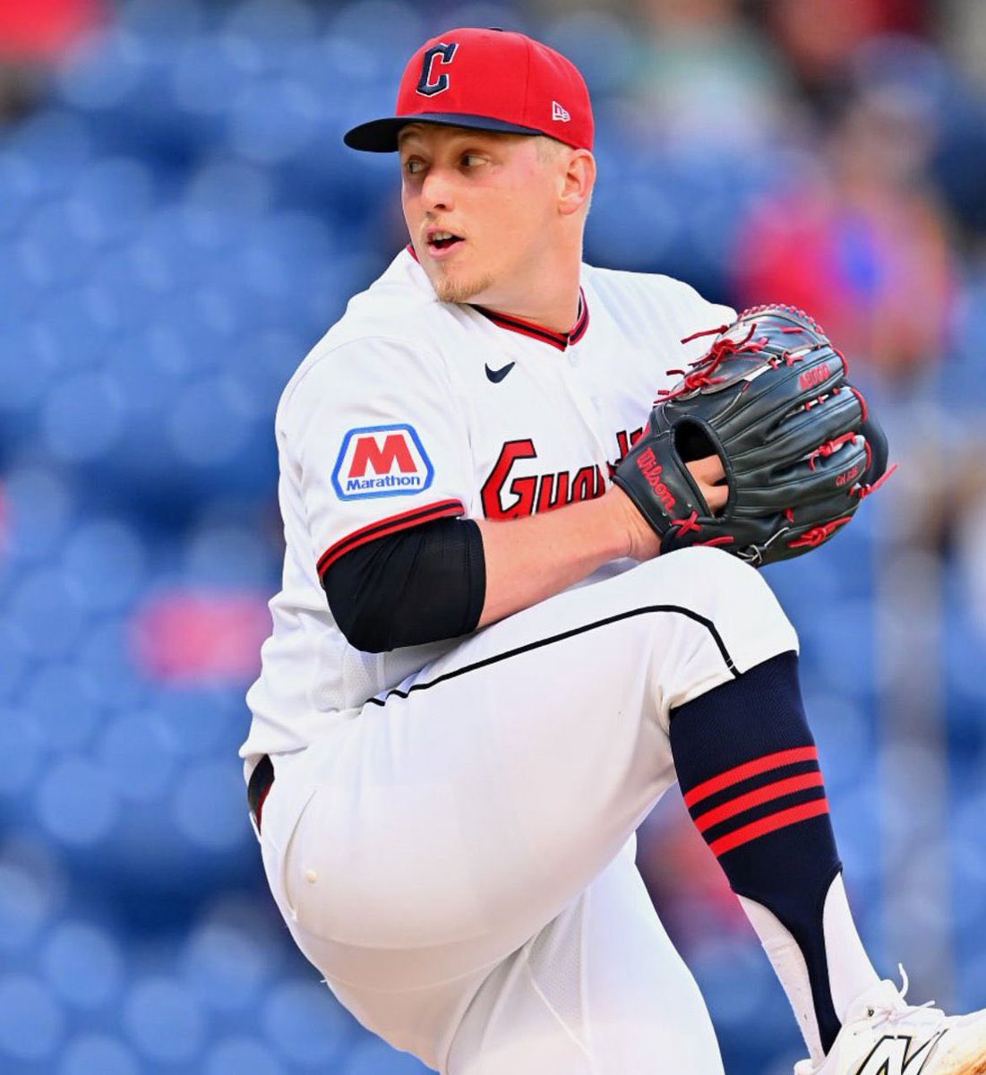 Through 11 career games, Parker Messick has 6 wins, 63 strikeouts &amp; a 2.07 ERA.

The only pitchers in MLB history with better numbers thru their first 11 career G:

• Paul Skenes: 6 W, 89 SO, 1.90 ERA
• Masahiro Tanaka: 8 W, 88 SO, 2.06 ERA
• Cy Blanton: 7 W, 64 SO, 1.21 ERA