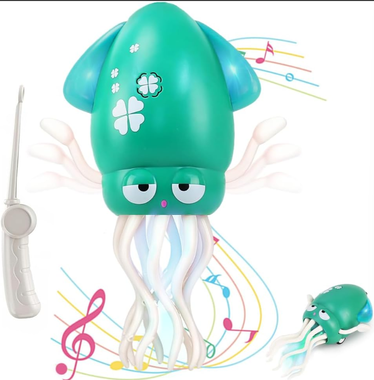 umuutdede's tweet image. Let the giggles begin!​ 🐙✨
Dancing Octopus – the ultimate tummy time sidekick!
🎵 Music &amp;amp; lights | 🔄 Auto-crawling &amp;amp; turning
🤖 Interactive play | 🔋 Rechargeable &amp;amp; kid-safe
Perfect for little explorers ages 1-6. Ready to dance into their hearts! 🎁💚
 #TummyTime #KidsGift