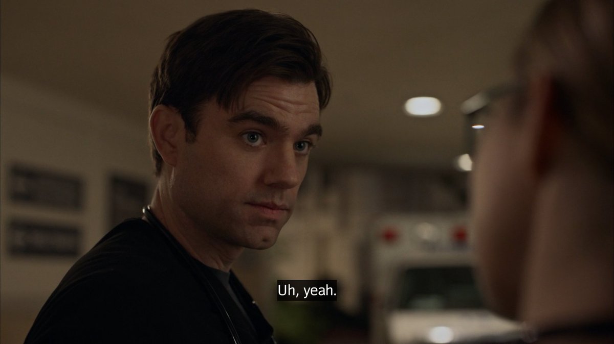 dressed4funeral's tweet photo. this was mel's way of lowkey asking him out on a date and you can tell by his reaction (pleasantly surprised) https://t.co/KP4XtwsxiS