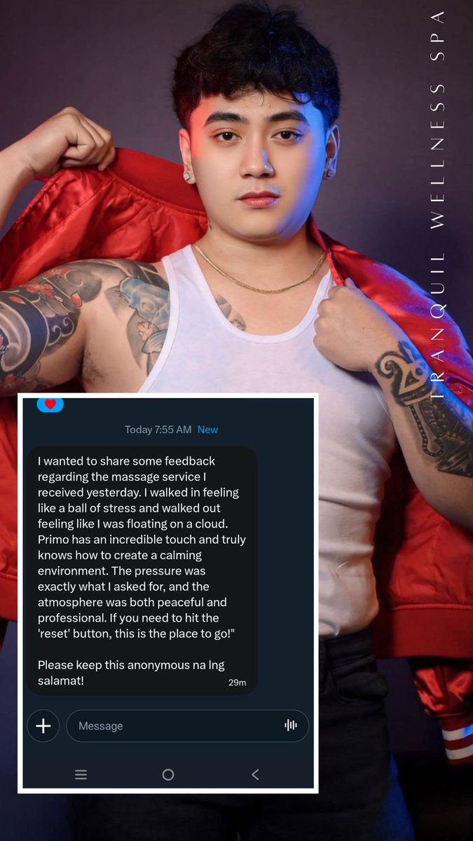 Tranquil Wellness Spa official account tweet media