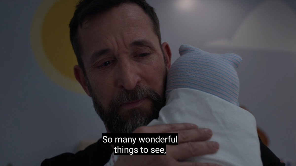 tomswrren's tweet photo. the way he repeated "so many people to love ahead of you" :( #thepitt https://t.co/mX3OOZRBh9