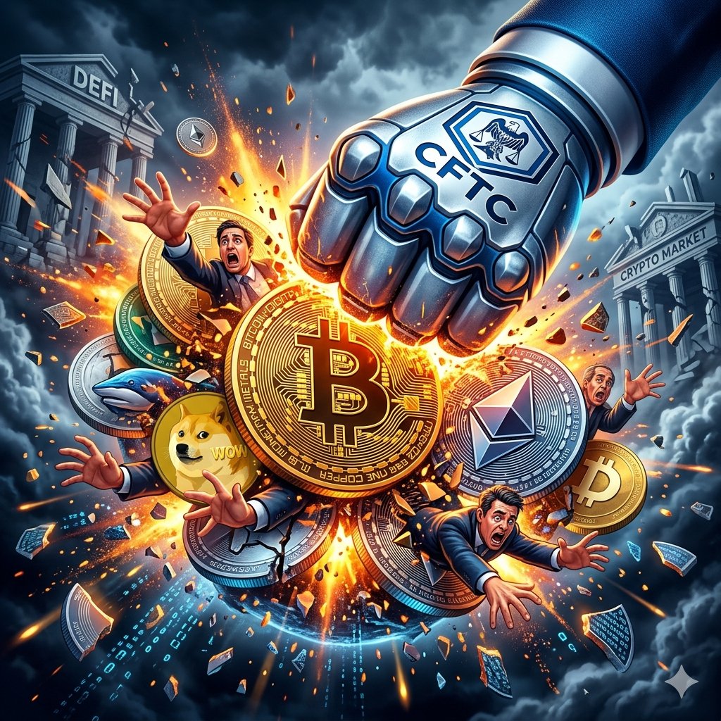 TheBitcoin__'s tweet image. The CFTC won't slow down on rulemaking for cryptocurrencies. This could be good for the bitcoin market and investor confidence. Clear and consistent regulations may attract institutional investors. #cryptocurrency #regulation #bitcoin #CFTC