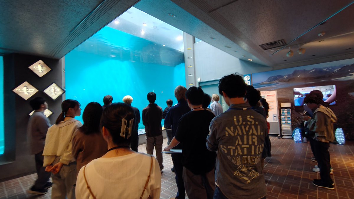 LEEC_NiAS's tweet photo. 今年も始まりました、1年生のフォーラム研修！
まずはペンギン水族館です！

#長崎　#ペンギン　#大学 https://t.co/pjW0HTq6bb