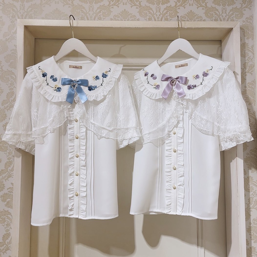 めっちゃ可愛い、青と白の組み合わせはやはり最高!!😆✨️✨️