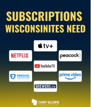 Sen. Tammy Baldwin tweet media