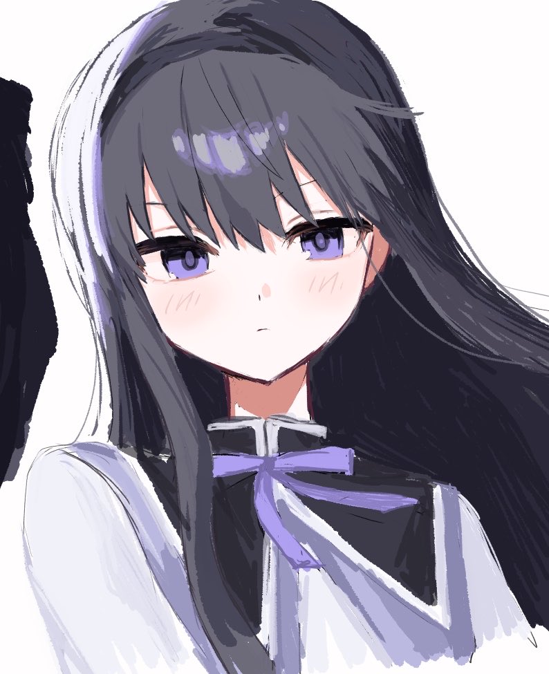Calling_1104's tweet photo. 暁美ほむらちゃん
フォトショ操作わからなさ過ぎる https://t.co/goguwBDgsT