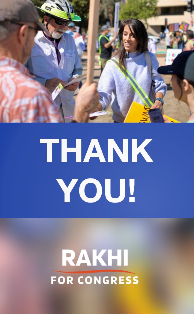 RakhiIsraniCA's tweet photo. Thank you to the hundreds of donors who helped us raise over $2 million in just 10 weeks, outraising all our opponents combined while refusing all corporate PAC money!

With your support, we’re building momentum to bring accountability back to Washington!

Here’s our press release: https://t.co/Trk8KPRyIK

#RakhiForCongress #RakhiBuilds #CA14
