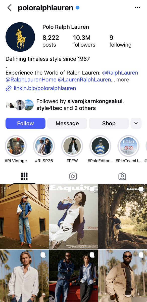 ว้ายยยยยยยยย PoloRalphLauren Official ลงรูปน้องเบคกี้ด้วยยยยยย กรี้ดดดดด winter aespa กับ Becky Rebecca😍😍

#BeckyxPoloRalphLauren
#PoloRalphLauren #RalphLauren 
#VogueSingapore #Vogue
#Beckysangels #BeckyArmstrong