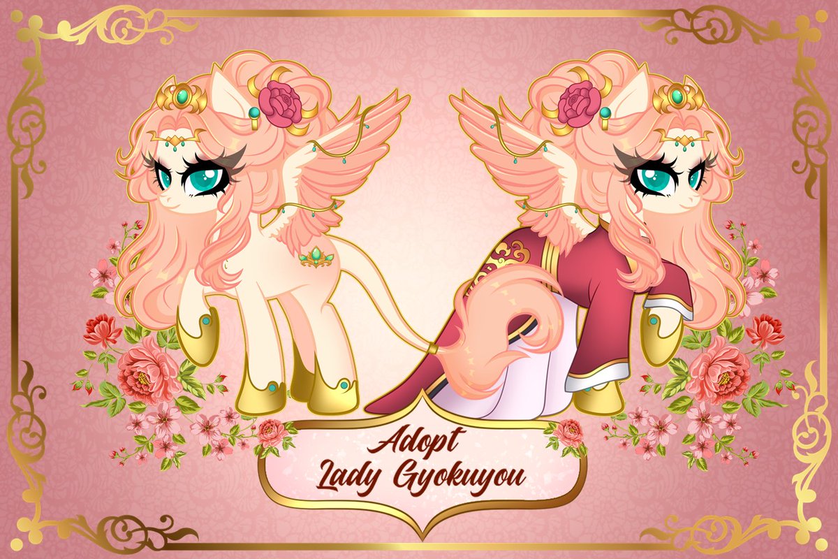 I just added a new item to my Shop! 

Pony Adopt avaliable <3

#MLP
#MLPAdopt
#PonyAdopt
#Adoptable
#AdoptForSale

ko-fi.com/s/63b366817f