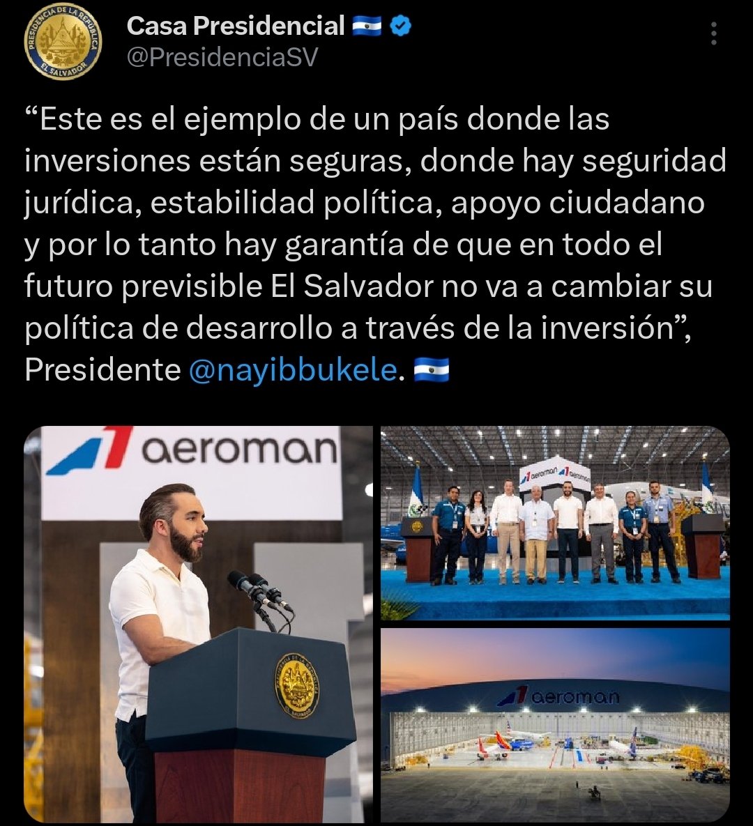 🇸🇻 <a href="/PresidenciaSV/">Casa Presidencial 🇸🇻</a>
