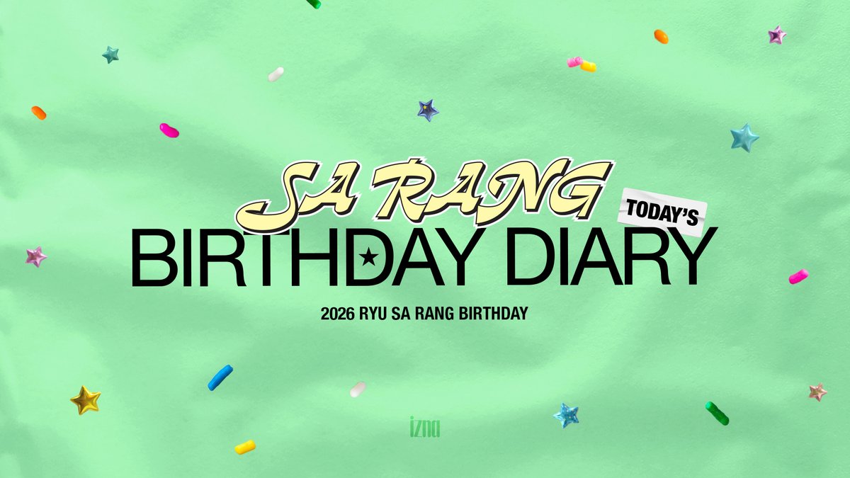 SA RANG BIRTHDAY DIARY🌸🌷

🔗 artist.mnetplus.world/main/stg/izna/…

#izna #이즈나
#RYUSARANG #유사랑
#HAPPYSARANGDAY