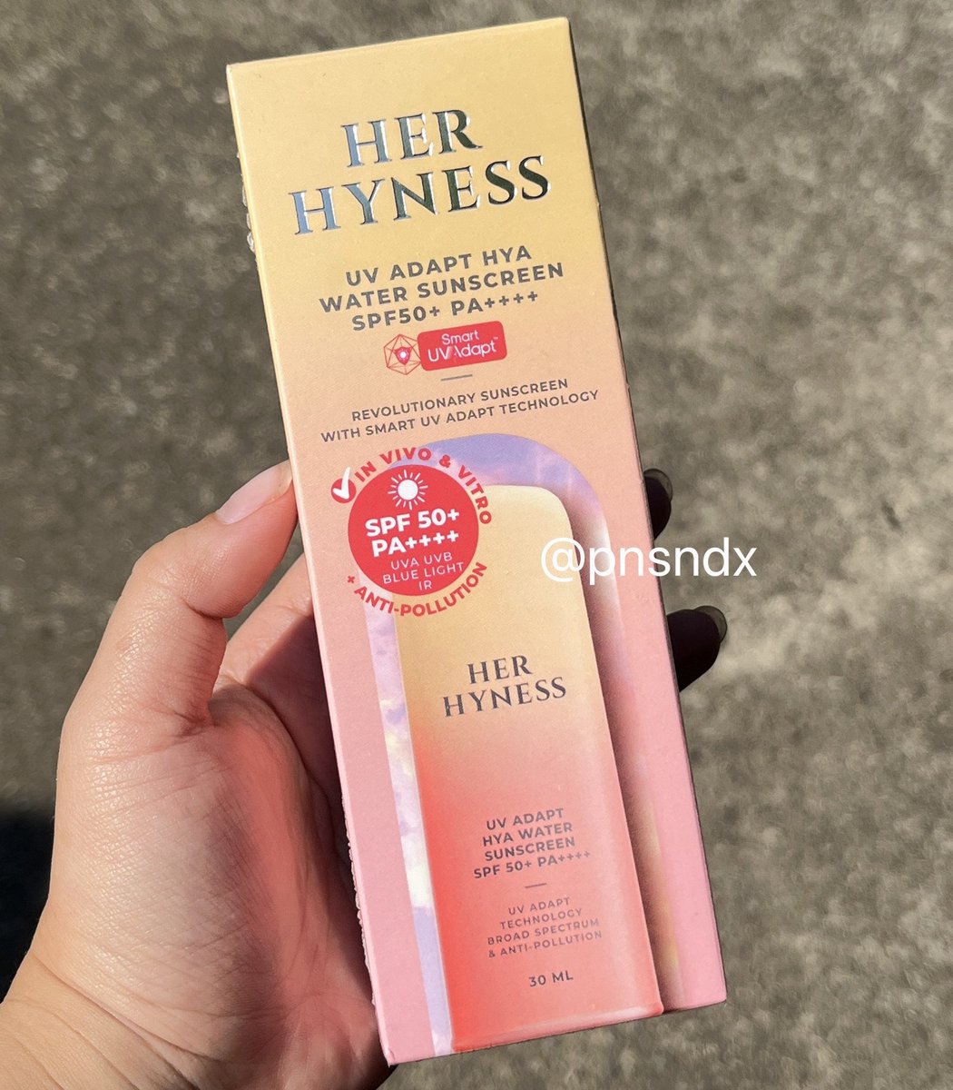 PNSNDX's tweet photo. ส่งต่อ 🤍
กันแดด her hyness สูตรใหม่

ㅡ  มือ 1 ยังไม่แกะซีล 399.- 
ㅡ  มี 3 กล่อง 

ส่งฟรี ♡ 

รีวิวส่งจริง : #pnsxshop

#ส่งต่อคสอ #ส่งต่อสกินแคร์ #ส่งต่อคสอมือ2 #HerHyness  #กันแดดherhyness #ส่งต่อสกินแคร์ #ส่งต่อเครื่องสำอาง #แจก https://t.co/OAHXpSA193