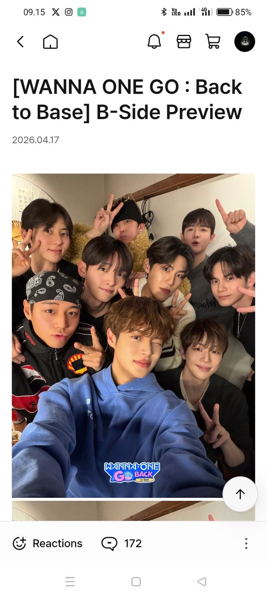 Daniel cowok mahal munculnya di foto ekslusif yang dipost di membership😭😭😭

Berulang kali ngitung kok tetap 9 kan ada daniel. Ternyata sungwoon yang gak ada. Presiden wannabond kemana ni? Ada jadwal lain kayaknya dia😭