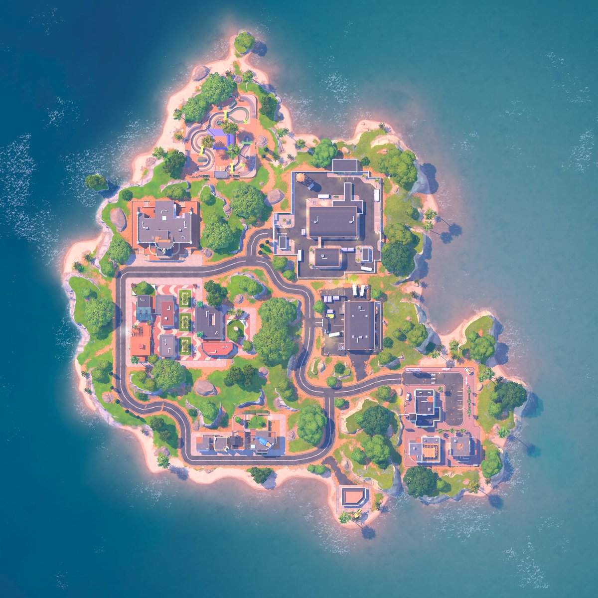 Typicalgamer Map Code I wanted to practice landscaping with a new material, and landscaped ...