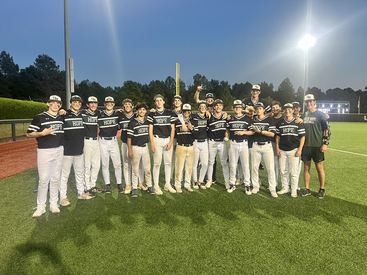 Green Hope HS Baseball tweet media