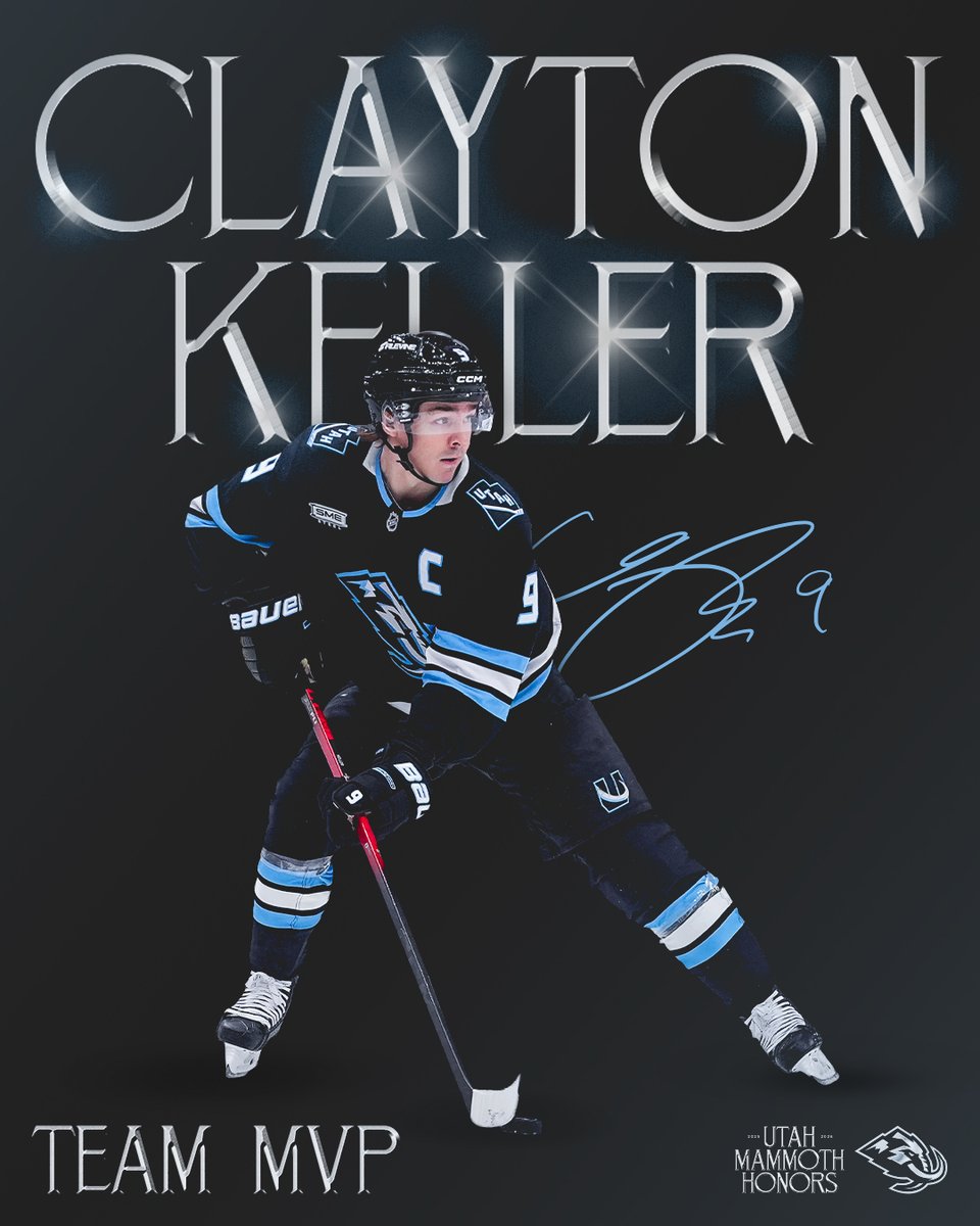 𝐓𝐞𝐚𝐦 𝐌𝐕𝐏 𝐀𝐰𝐚𝐫𝐝 - Selected by his teammates for his contributions to our success on and off the ice. 

Congratulations, Kells!