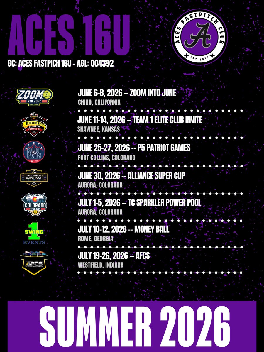 lilkep11's tweet photo. Spring and summer schedule. Super excited to compete this year with a great group of girls!  #trusttheprocess @STayTaylor18 @ExtraInningSB @LineDsoftball @SoftbalAmerica @PrepSoftball @Aces_SoftballKC https://t.co/9Kkt21fpxx
