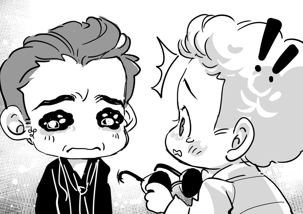 哭哭眼蛇蛇🥺
#goodomensfanart #goodomens
