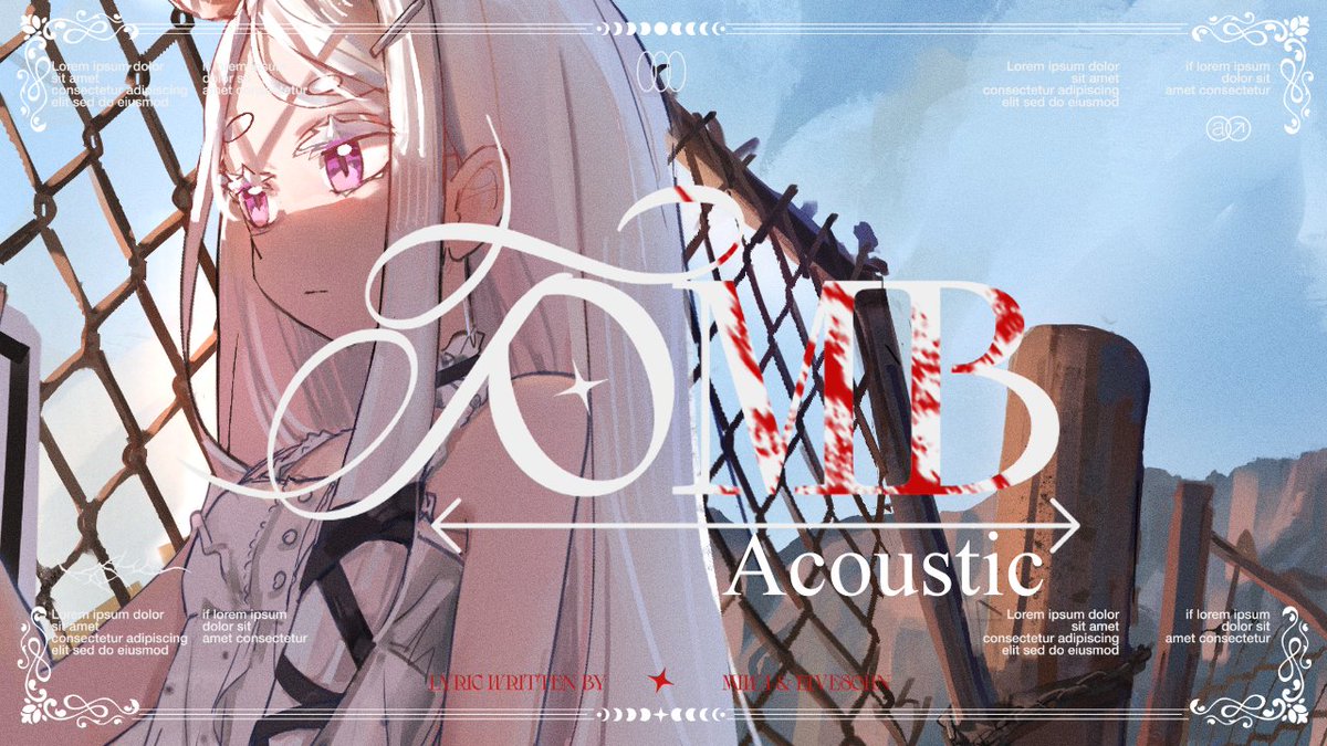 The acoustic version of my original song "TOMB" is Premiering Now with a new music video!

youtu.be/2RVS2bIV1c4