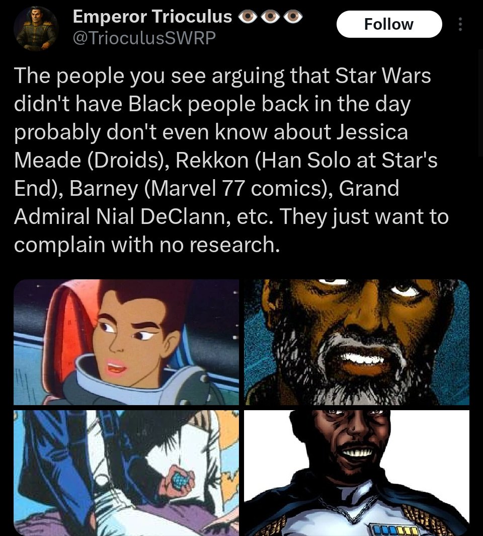 Star Wars Cringe tweet media