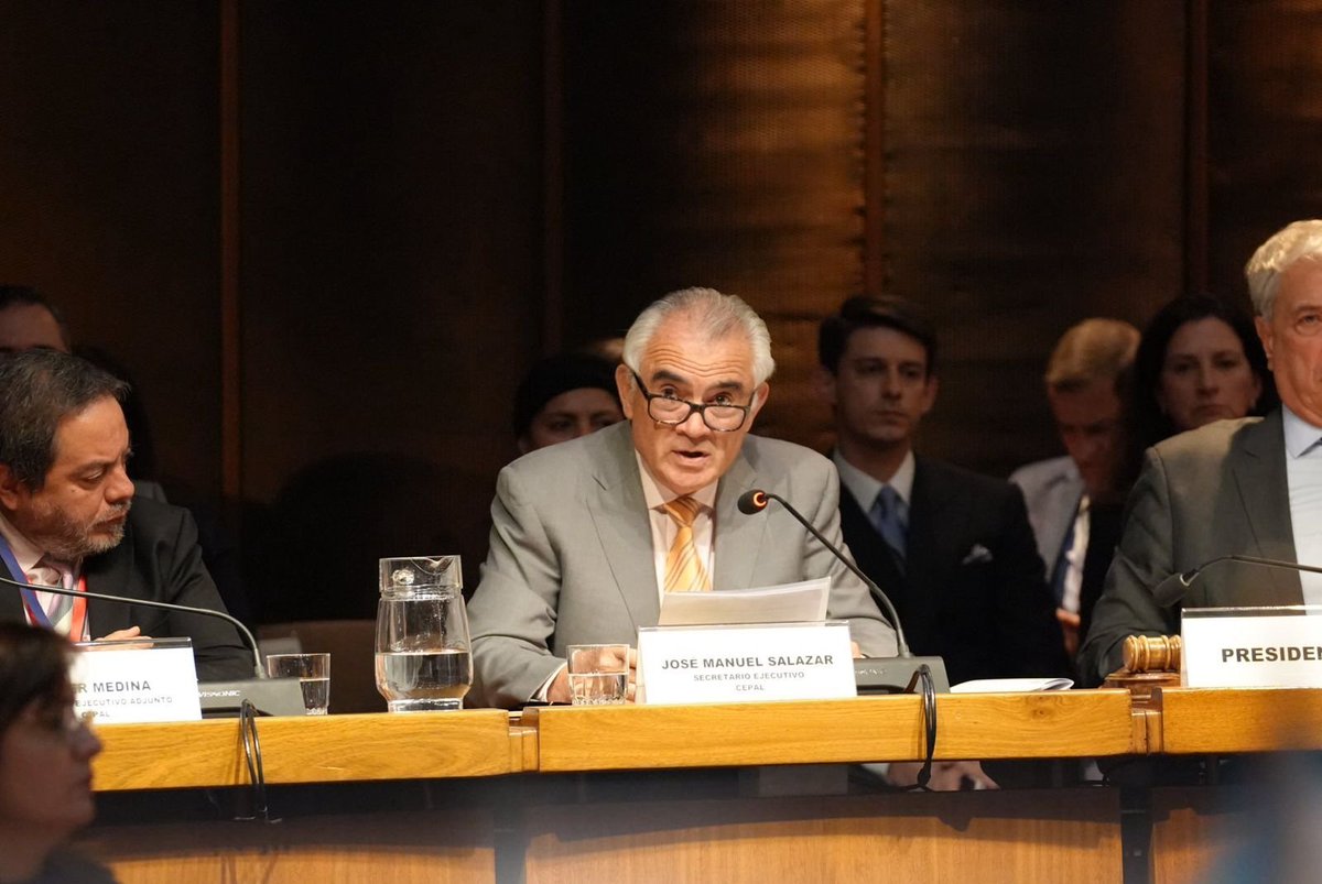 eclac_un's tweet image. #ECLAC’s Executive Secretary @JoseMSalazarX at #LACForum2030: I think that the current int'l context, this era of ruptures, bears the seed of a renewed resolve for #cooperation among those who remain committed to a world based on rules, on dialogue &amp;amp; on the pursuit of agreements.