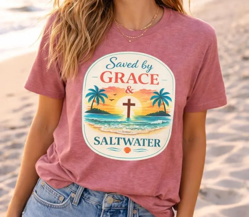 leegerdesigns's tweet image. Saved by grace &amp;amp; saltwater 🌊🤍
A tee made for beach days, faith, and everything in between.
👉 Grab yours here: etsy.com/listing/448989…

#coastalchristian #faithstyle #beachoutfit #christianshirt #summerwear #leegerdesignsLLC