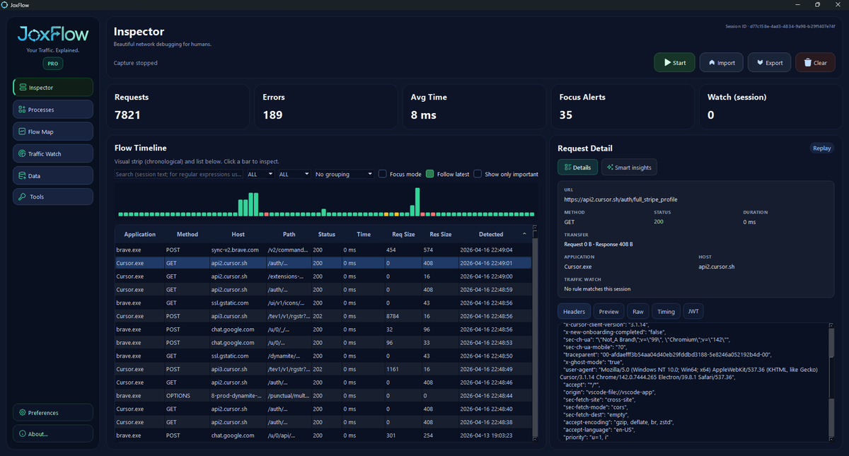 JoseMarkes's tweet photo. Download JoxFlow — Understand Your HTTP Traffic Instantly on https://t.co/VY8B9RExf3

#http #api #developers #netsec #indie https://t.co/iK7OFmmyKm