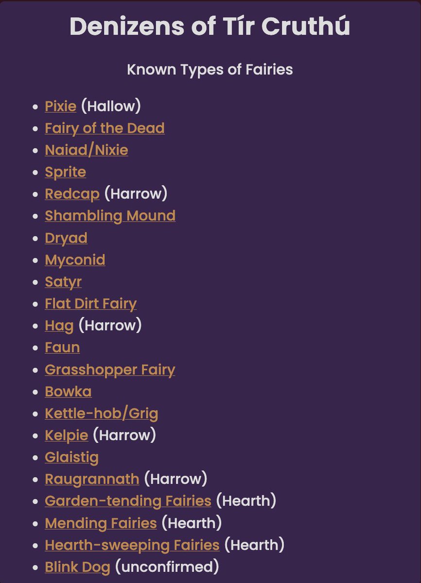 omenarchive's tweet photo. And a handy list of known denizens of Tír Cruthú, including their (presumed) associated domains and timestamped links for each: https://t.co/3rmAvdSV5K