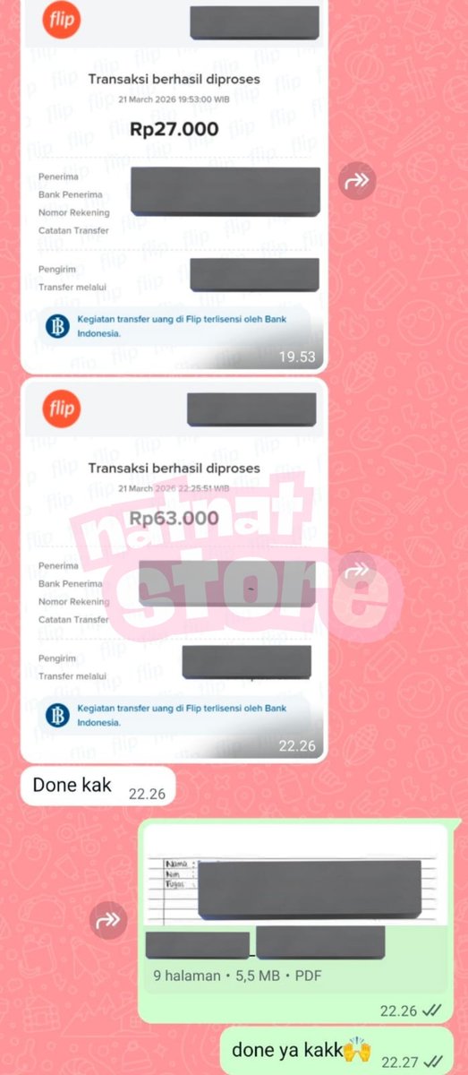 natnat🧚‍♀️🍓| joki tulis tangan, all tugas kuliah tweet media