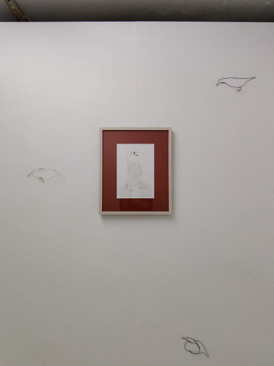 「この空間全体が良かった。心地良くずっと居たくなります…」
多くのかたに言葉をいただいた会期も明日土曜までとなりました。
最終日は 夕方5時まで。
恩寵の良き陽気。
お出かけ下さい。

＊
田口蓮華展「鳥と人」
gallerynayuta.com/2026/02/08/%E7…

#田口蓮華
#RengeTaguchi
#鳥と人
#birds_and_persons