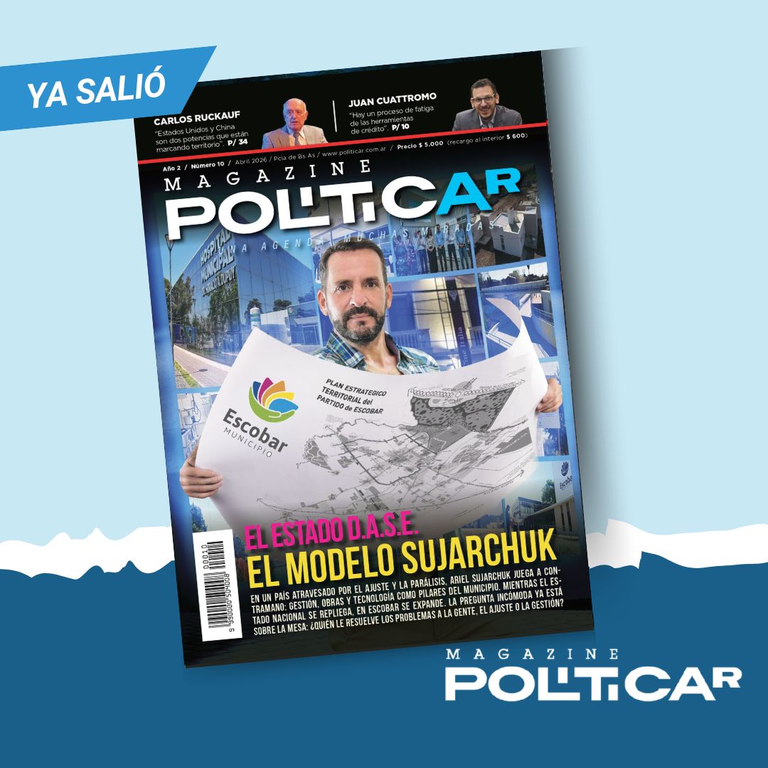 politicar_ok's tweet photo. 🔥 El modelo Sujarchuk: gestión, poder territorial y una disputa de fondo

Ya está disponible la nueva edición de Politicar Magazine

📍 Conseguila en kioscos, puestos de diarios y online. https://t.co/JaCFyXvltB