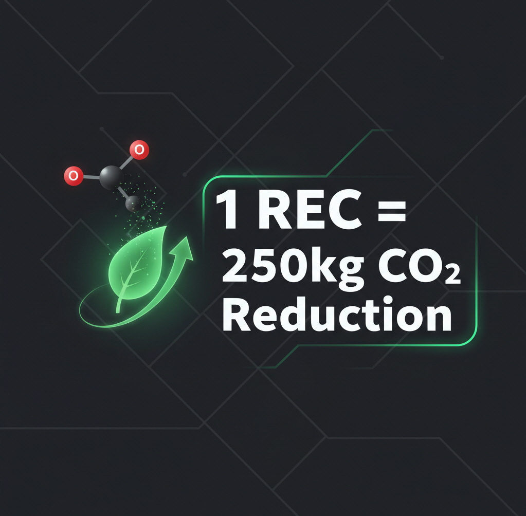 RECEN_Official's tweet photo. Your Green Impact: 1 REC = 250kg CO2
Did you know 1 REC on RECEN equals 250kg CO2 reduction? 🌿 Trading REC NFTs on our platform empowers you to directly contribute to a sustainable future & fight climate change. Small actions make a global difference! #RECEN https://t.co/cRW5GqovgT