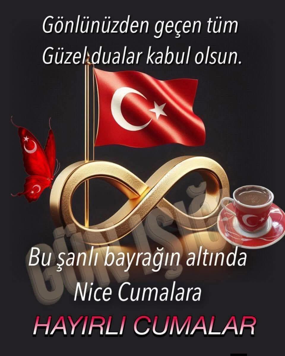 Selam aleyküm benim hayırlı cumalar olsun inşAllah 
🇹🇷🇹🇷🇹🇷🇹🇷