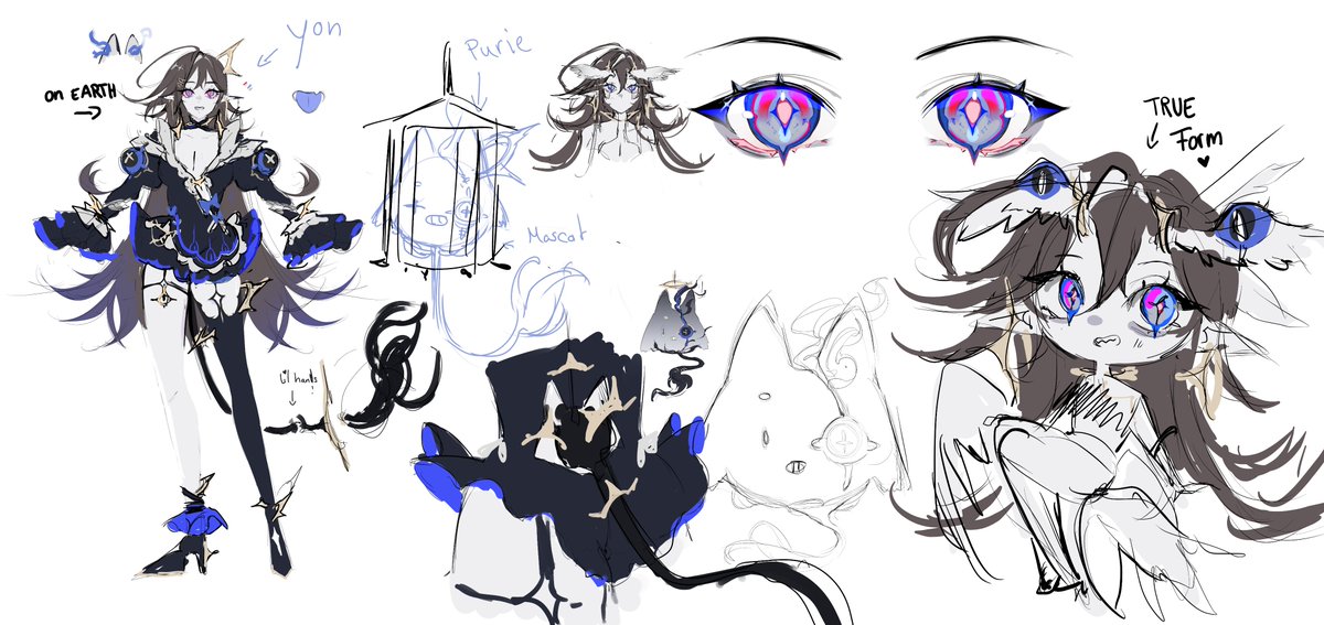 ˖ YON ⋅ Soul collector VTuber 🖤✨ ˖ ⊹ tweet media