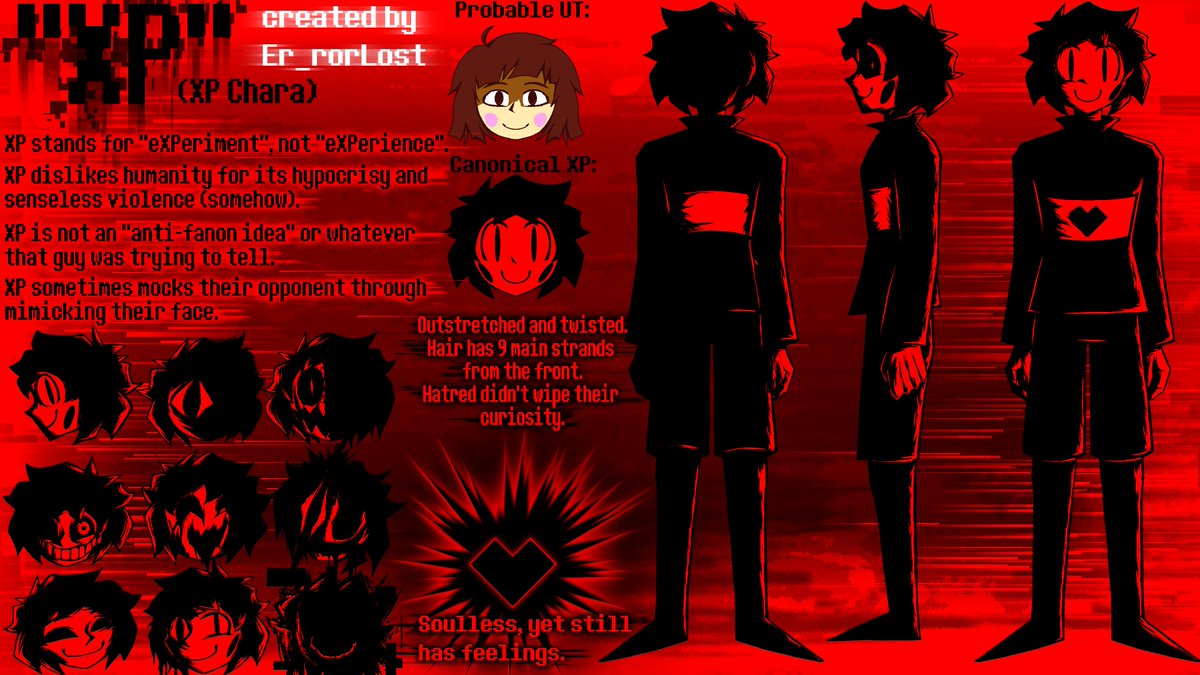 viruschara's tweet image. An official XP character list you can use as a reference.

#undertale #xpchara #xp #xp_chara #charaundertale #undertaleart #,undertalefanart #chara #experimentno999 #undertalechara #utdr #fanart #experimentn999