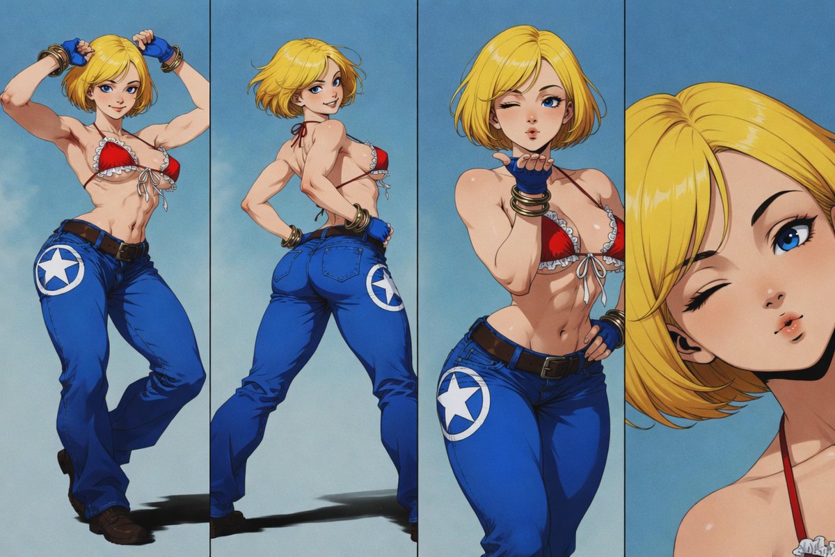 Blue Mary is too cute.