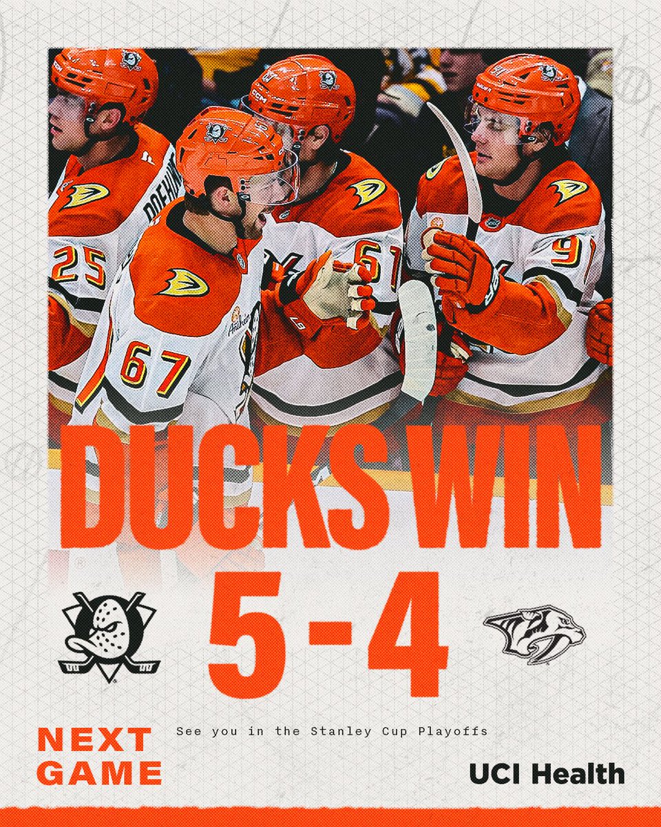 x - Anaheim Ducks tweet media