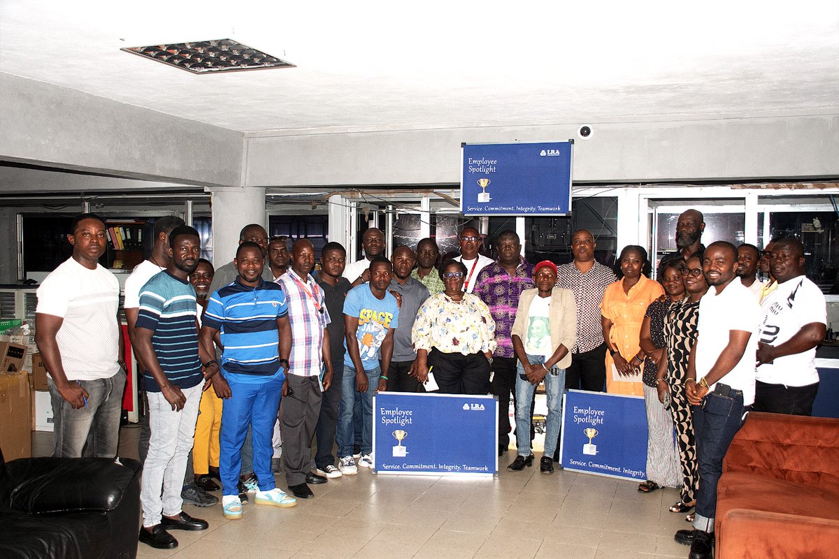 liberia_revenue's tweet image. Ongoing awareness of the Employee Spotlight Initiative
This initiative aims to recognize outstanding LRA staff who excel in service delivery.
The program is designed to boost motivation, promote excellence, and strengthen a high-performance culture.
#EmployeeSpotlight #Workplace