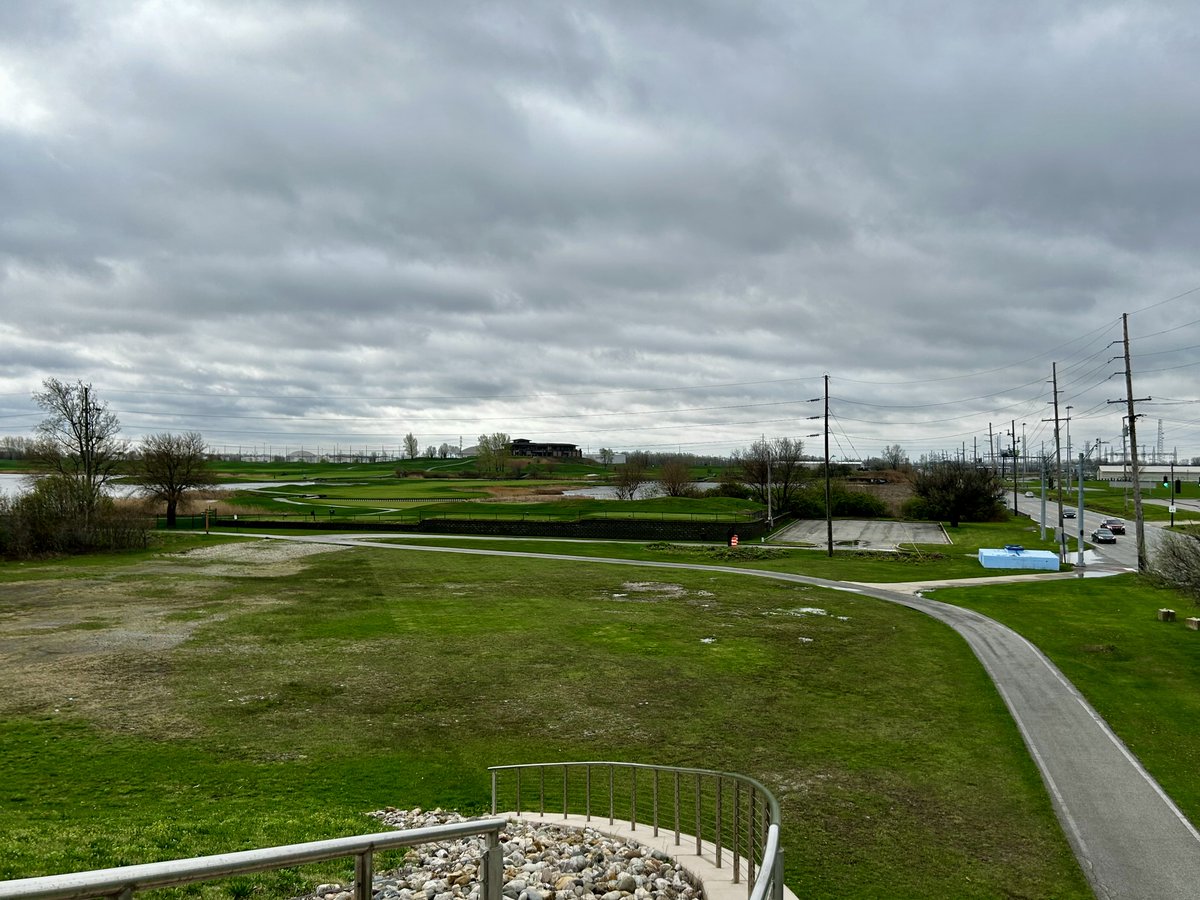 Chicago_NFL's tweet image. Wolf Lake site today. #DaBears