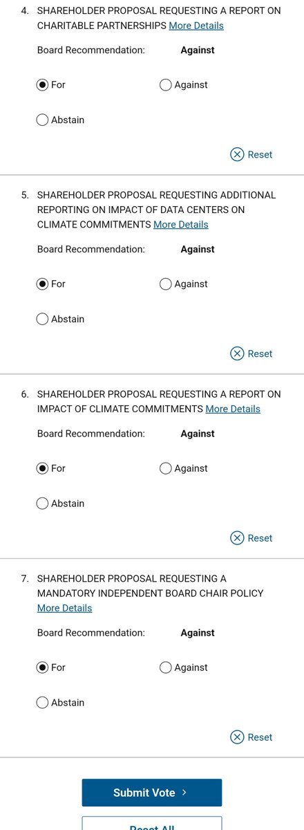 Unshakable_Mind's tweet photo. So the hell with what shareholders want... Amazon says , all while asking you to approve their raises... $365k/yr plus RSUs isn't enough... https://t.co/VD1ajwghkp