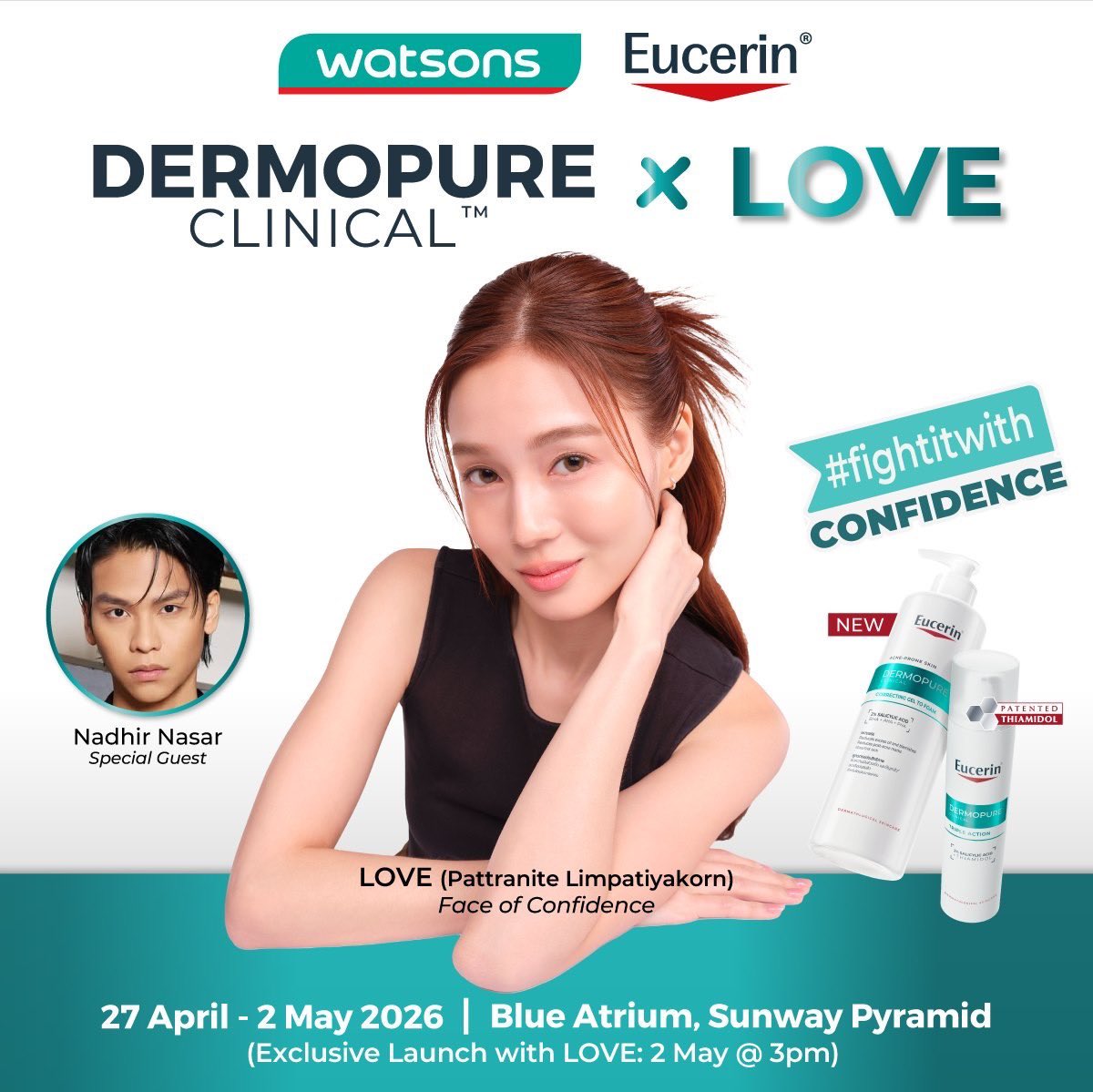 StoreKkaebsong's tweet photo. Any interfans who’s interested to buy the LOVE Confidence Pack can DM us 🩷

#loverrukk #มินิฮาร์ทของเลิฟ
#EucerinMY #Eucerin #EucerinDermoPureClinical #BBFanfest2026 https://t.co/JVDIv1wBHJ