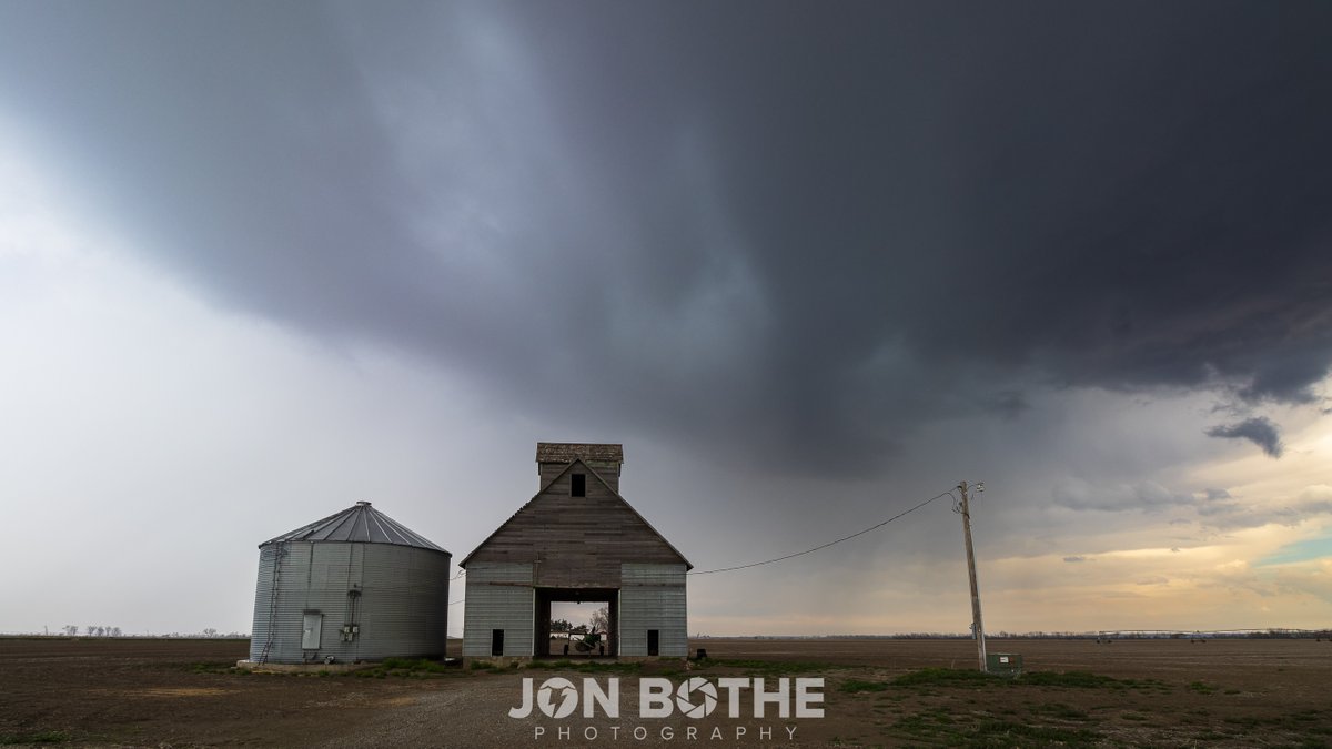 Hail core about to meet the barn