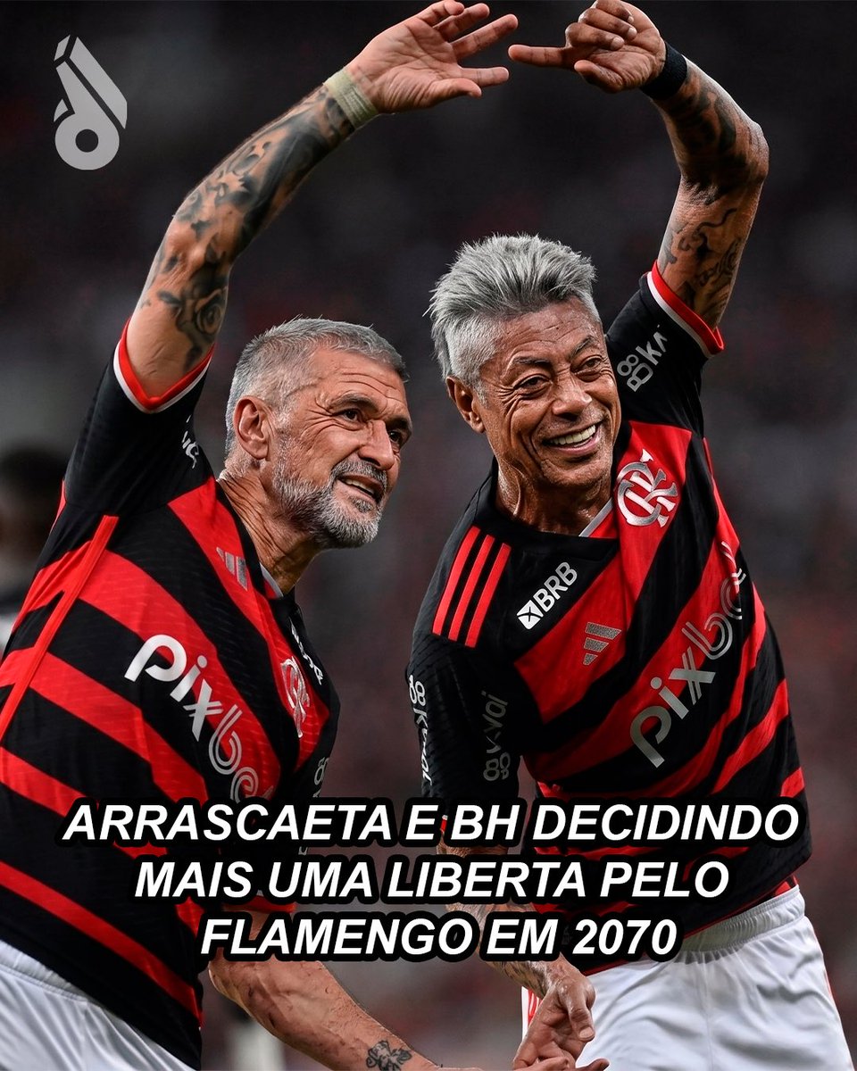 Vem ano, vai ano e sempre a mesma dupla

#Futebol #Flamengo #Arrascaeta #BrunoHenrique #Libertadores
