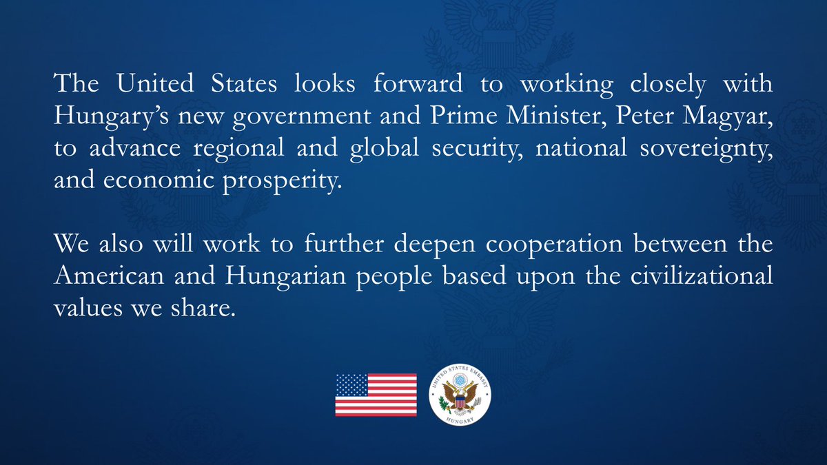 U.S. Embassy Budapest tweet media
