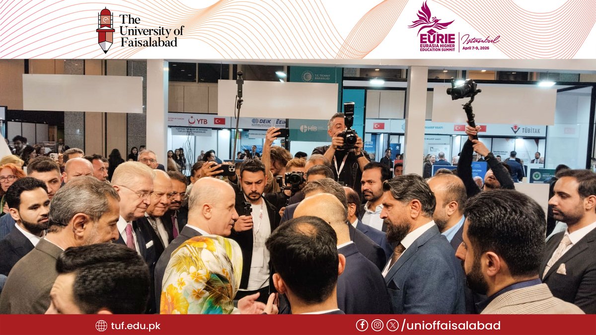 unioffaisalabad's tweet image. Representing Pakistan on a global stage, TUF showcased its vision for academic excellence, innovation, and international collaboration—building meaningful connections with institutions worldwide.

#TUFGlobal #GlobalEngagement #HigherEducation #InnovationInEducation #DiscoverTUF