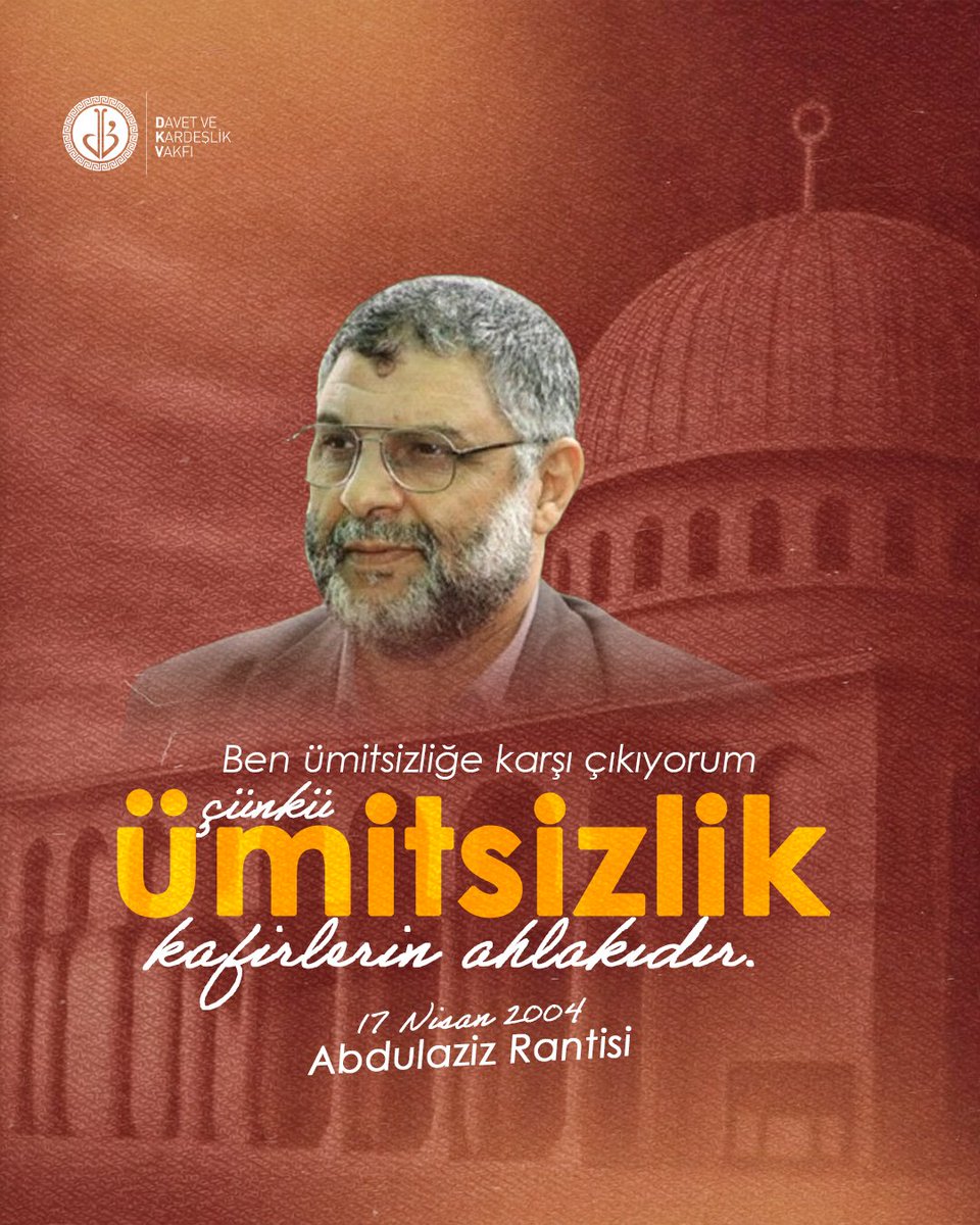 Davet ve Kardeşlik Vakfı tweet media